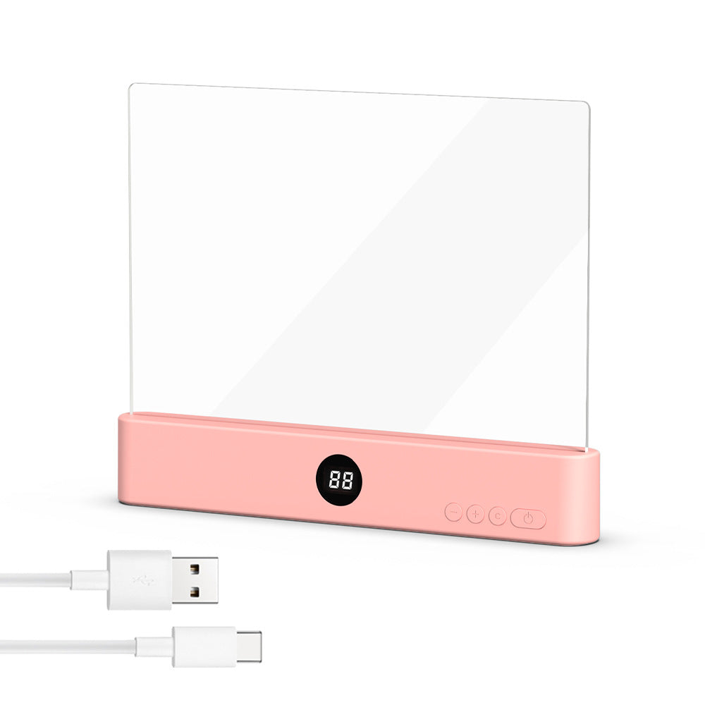 Rechargeable LED reading light — product detail view