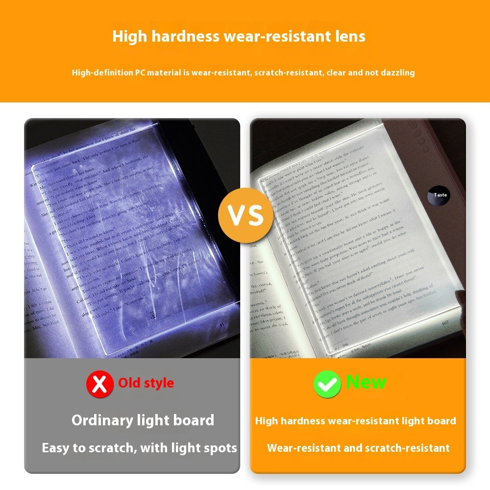 Rechargeable LED reading light — colour option view