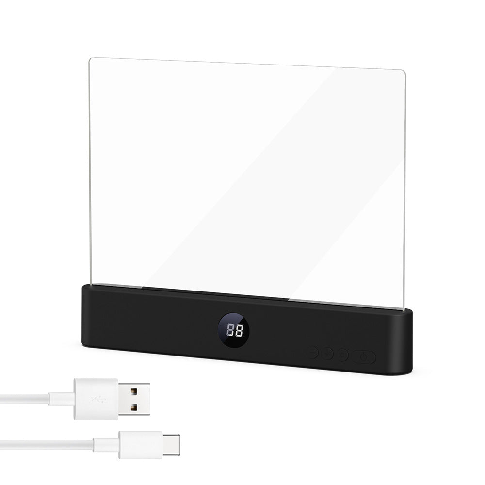 Rechargeable LED reading light — adjustable lighting view